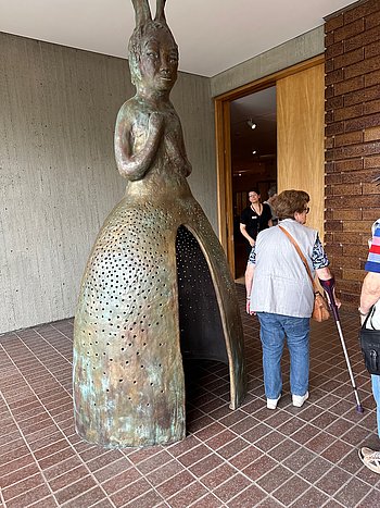Ostasiatisches Museum Köln Aufnahme einer Skulptur des ostafrikanischen Museums in Köln