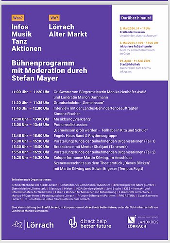 Flyer Tag der Inklusion Rückseite