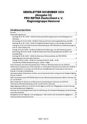 Newsletter Herbst 2024 Newsletter Herbst 2024