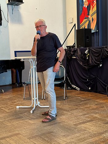Das Foto zeigt Dr. Winfried Bröckelmann, Sprecher der Seniorenvertretung Köln-Innenstadt