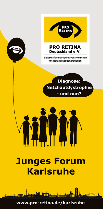 Titelseite Flyer Junges Forum