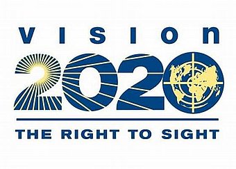 Logo Vision 2020 - the right to sight