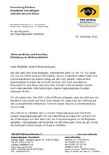 Einladung der Regionalgruppe Düsseldorf im Dezember 2020 zum download
