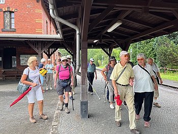 Fahrt mit der Schmalspurbahn