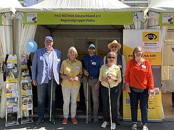 Gruppenfoto mit 6 Aktiven von 18 Aktiven, Sonntag 22.5.2022 