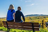 Mutter und Sohn bei einem gemeinsamen Ausflug