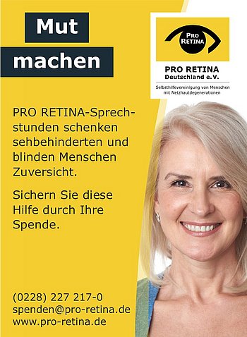 Anzeigenmotiv "Mut machen"