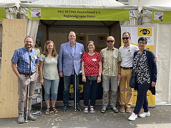 Gruppenfoto mit 7 Aktiven von 18 Aktiven, Samstag 21.05.2022