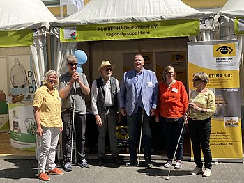 Gruppenfoto mit 6 Aktiven von 18 Aktiven, Sonntag 22.5.2022 