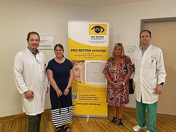 Die Augenklinik Sulzbach und PRO RETINA intensivieren ihre Kooperation in Form einer Patientensprechstunde.