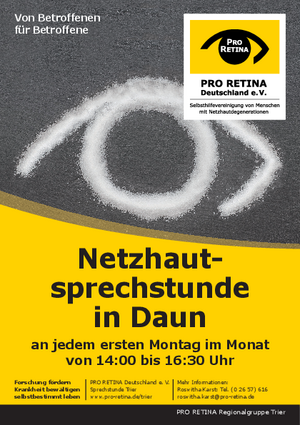 Netzhautsprechstunde in Daun Netzhautsprechstunde in Daun