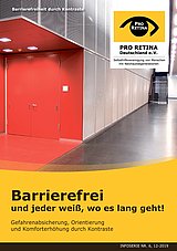 Cover der Broaschüre Barrierefrei 