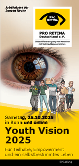 Samstag, 25.10.2025 in Bonn und online Youth Vision 2025 - PRO RETINA