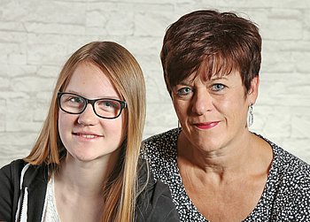 Ulrike Stallbaum mit Tochter Bild von Ulrike Stallbaum mit Tochter