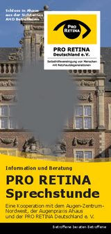 PRO RETINA Sprechstunde Ahaus