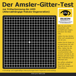 Der Amsler-Gitter-Test Der Amsler-Gitter-Test