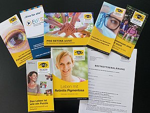 Erstinfo RP Erstinfomappe Retinitis Pigmentosa