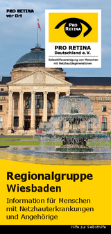 Flyer der Regionalgruppe Wiesbaden - PRO RETINA