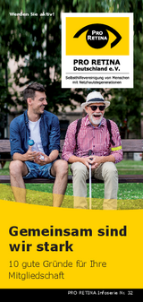 Gemeinsam sind wir stark - 10 gute Gründe für Ihre Mitgliedschaft Titelbild Flyer - Gemeinsam sind wir stark