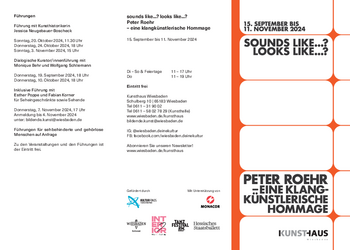 Veranstaltungflyer