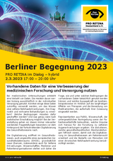 Programmflyer Berliner Begegnung 2023