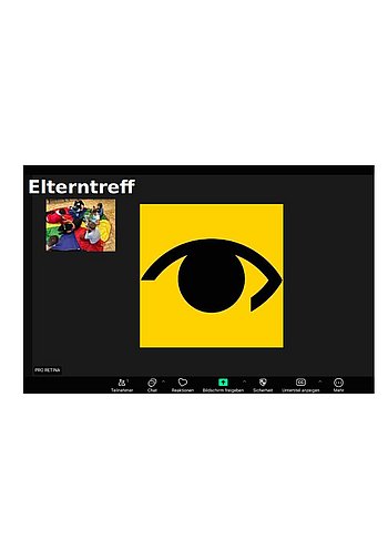 Symbol für digitale Elterntreffen