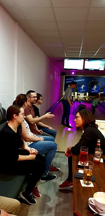 Junges Forum Dresden an der Bowlingbahn