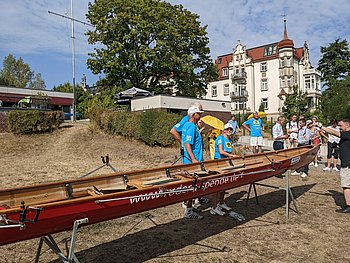 Pressetermin zum Start der Ruderchallenge